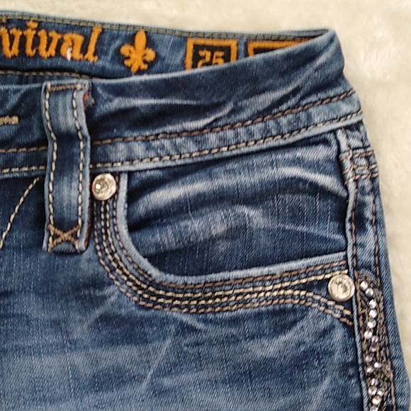 Rock Revival Jeans 25 Straight Vivian - Picture 8 of 14